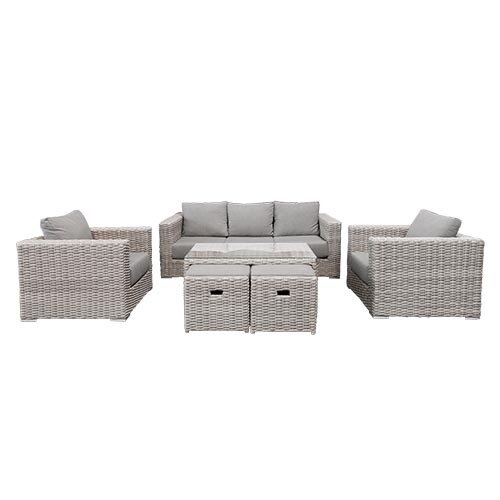 Your Own Living Houston Sofa Loungeset - Off White