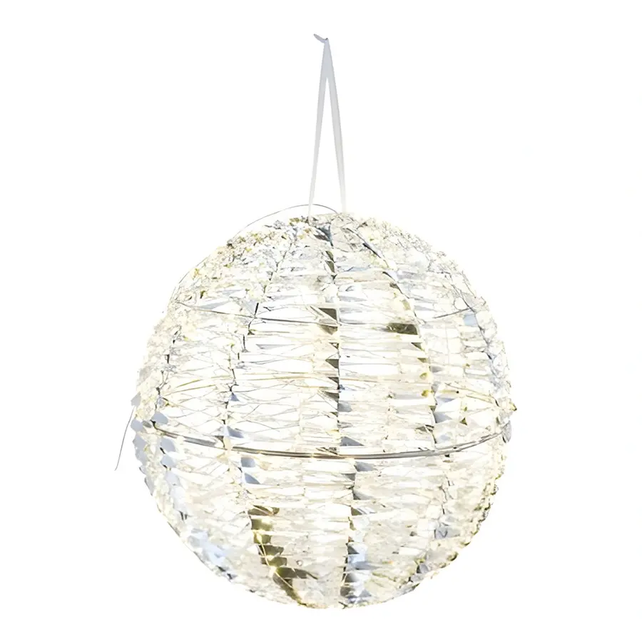Gehlmann Verlichte Bol Zilver - 300 LED