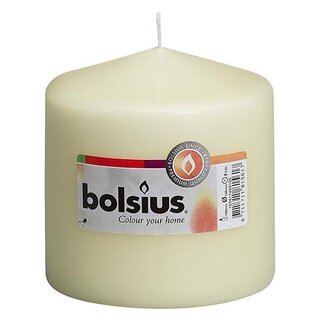 Bolsius Stompkaars 10x10 cm - Ivoor