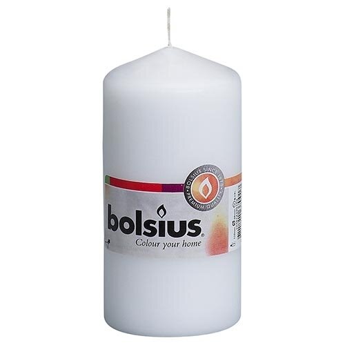 Bolsius Stompkaars 12x6 cm - Wit