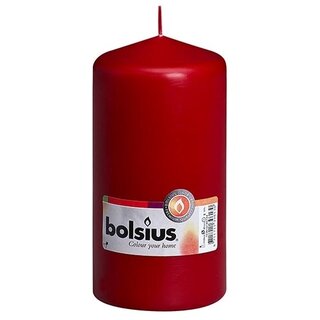 Bolsius Stompkaars 15x8 cm - Wijnrood