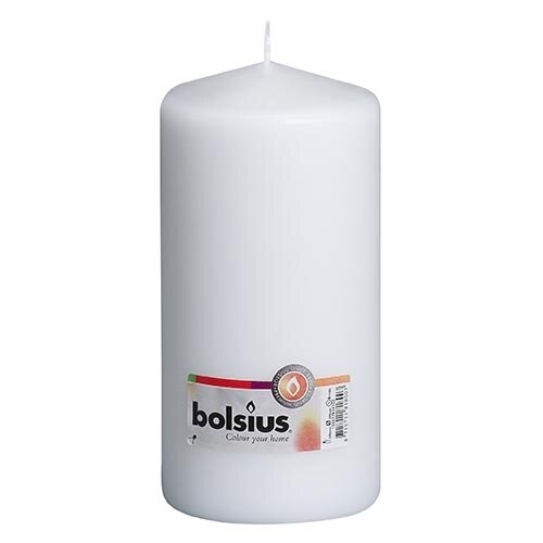 Bolsius Stompkaars 20x10 cm - Wit