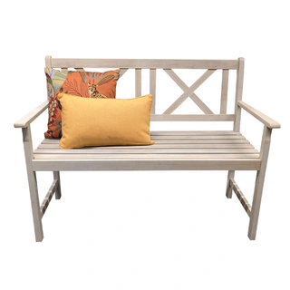 Bolton Tuinbank Wit - 115 cm - afbeelding 5