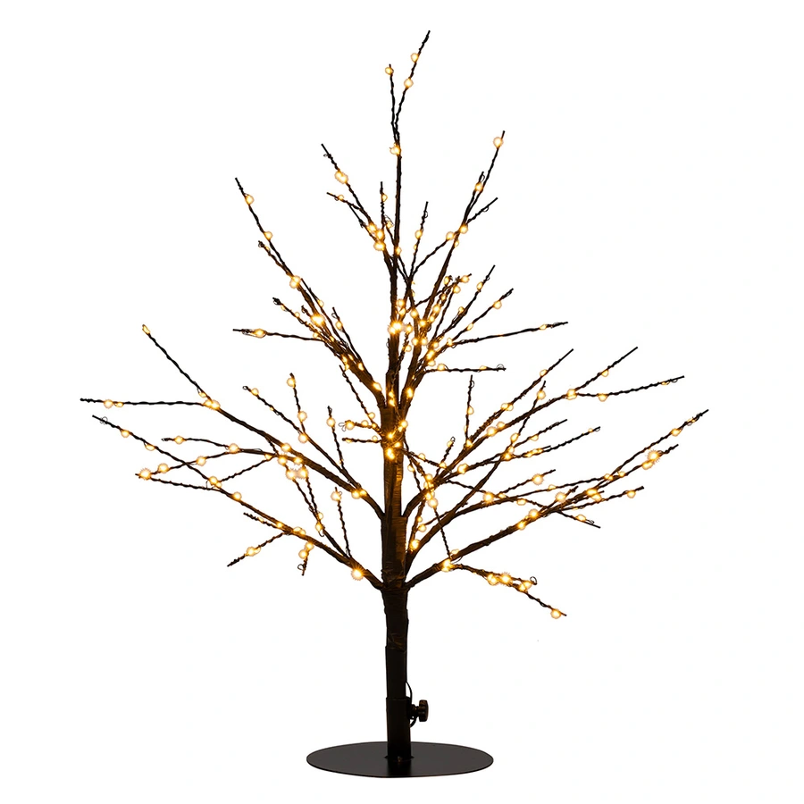 LED Boom Zwart Klassiek Warm - 60 cm - afbeelding 2