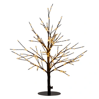 LED Boom Zwart Klassiek Warm - 60 cm - afbeelding 2
