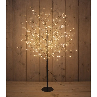 LED Boom Zwart Klassiek Warm - 120 cm - afbeelding 1
