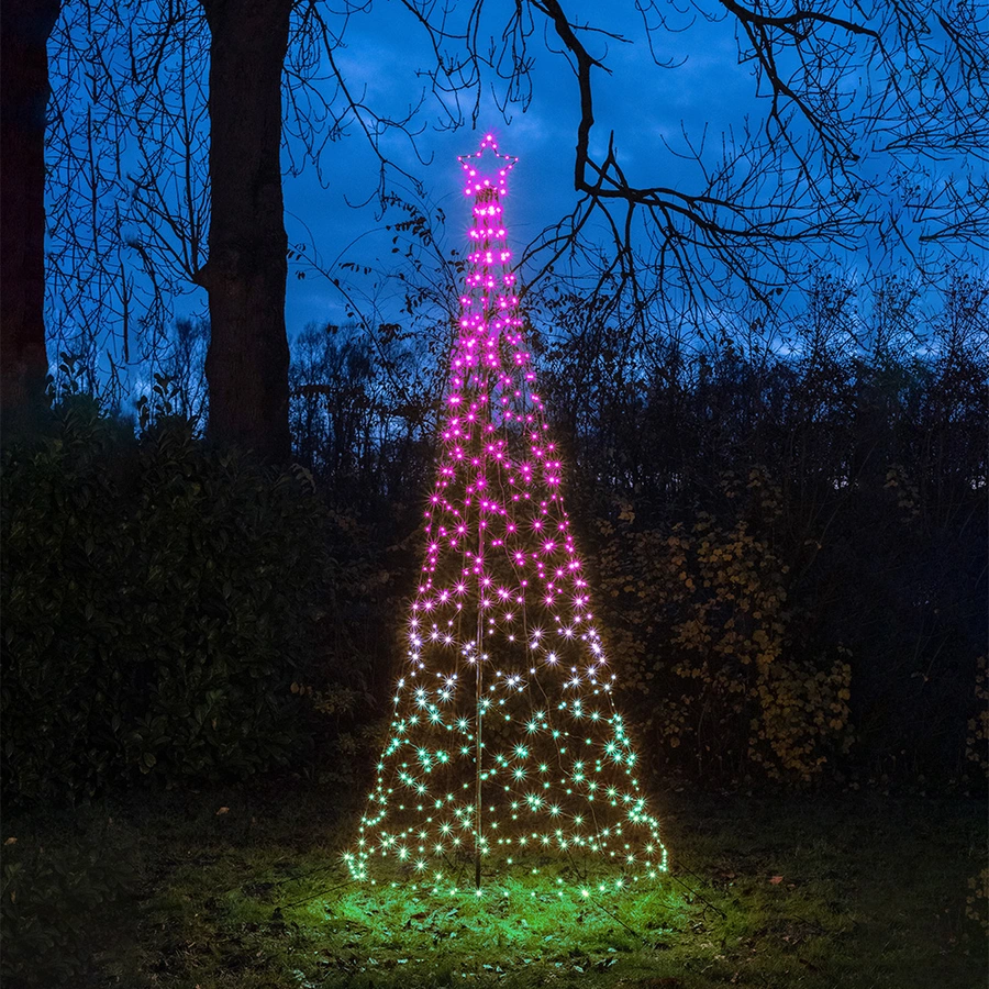 LED Vlaggenmast verlichting Multi Boom met Ster incl. Paal - 320 cm
