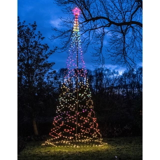 LED Vlaggenmast verlichting Multi Boom met Ster incl. Paal - 500 cm