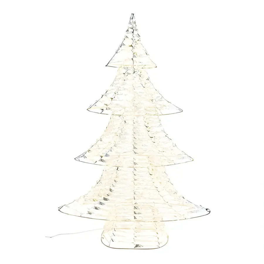 Gehlmann Verlichte Boom Staand Zilver - 480 LED