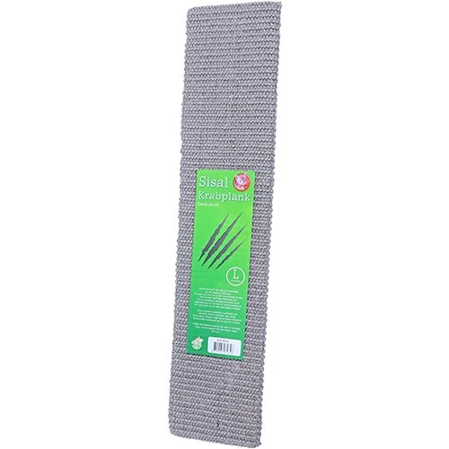 Boon Krabplank Sisal met Catnip - 14x63 cm - Lichtgrijs