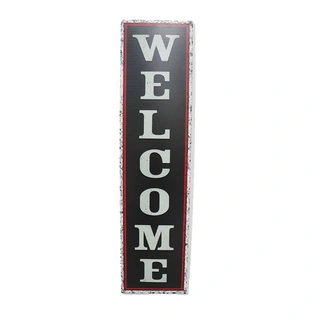 Wanddeco 'Welcome' - 23x96 cm
