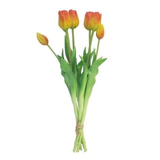 Kunst Bosje Tulpen  Classic - Oranje