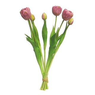 Kunst Bosje Tulpen Sally - Mauve