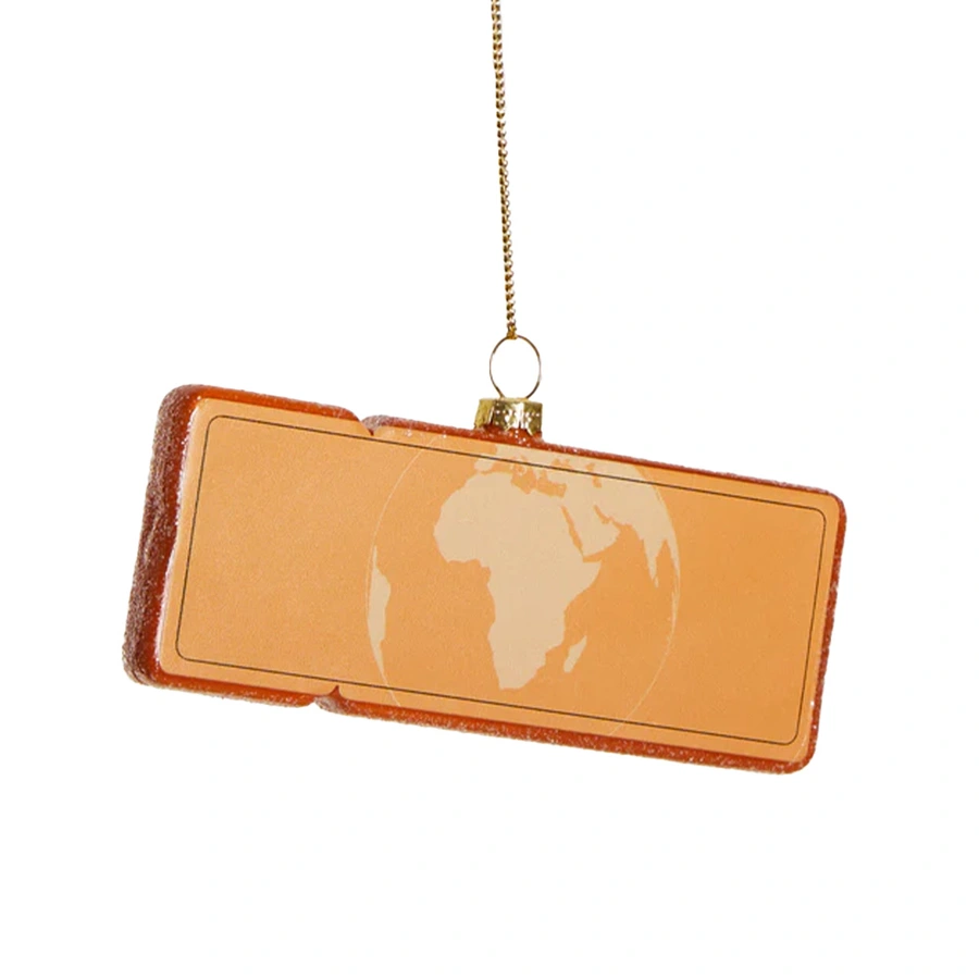 Yup Kerstornament Boardingpass Amsterdam - Kaapstad - afbeelding 2