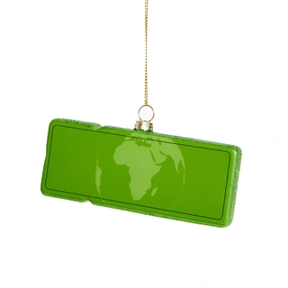 Yup Kerstornament Boardingpass Amsterdam - Rio - afbeelding 2