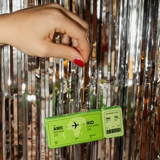 Yup Kerstornament Boardingpass Amsterdam - Rio - afbeelding 4