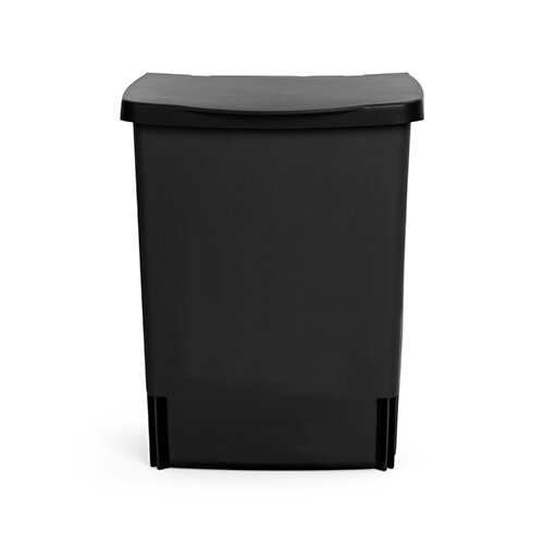 pen Kreunt roltrap Brabantia Afvalemmer Built-In Bin 10 liter - Zwart | De Boet