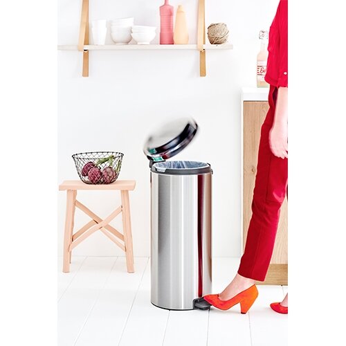 Brabantia Pedaalemmer NewIcon 30 liter - Matt Steel Fingerproof - afbeelding 5