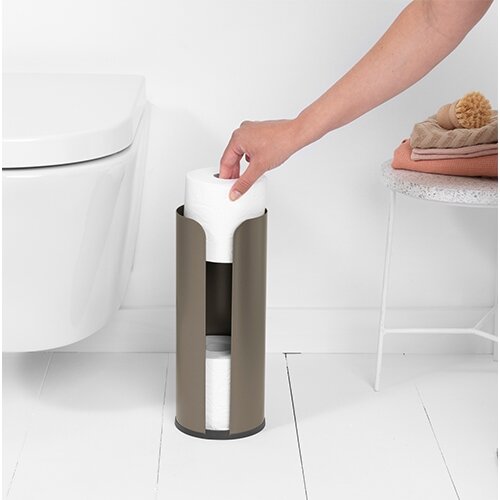 Brabantia ReNew Toilet Reserverolhouder - Platinum - afbeelding 3