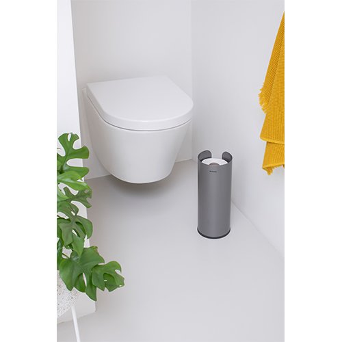Brabantia ReNew Toilet Reserverolhouder - Platinum - afbeelding 4