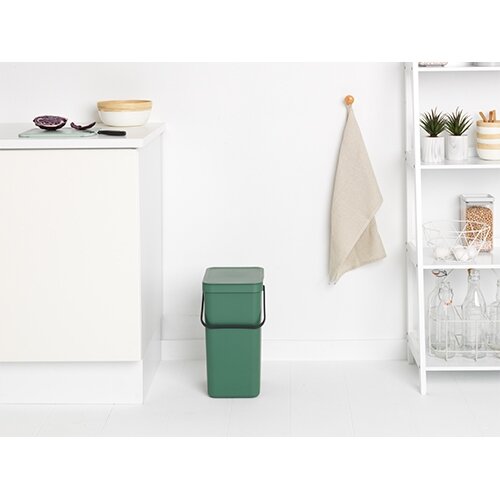 Brabantia Sort & Go Afvalemmer 16 liter - Fir Green - afbeelding 5