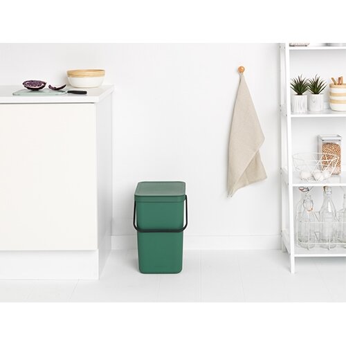 Brabantia Sort & Go Afvalemmer 25 liter - Fir Green - afbeelding 6