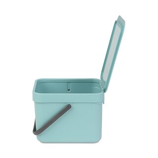 Brabantia Sort & Go Afvalemmer 6 liter - Mint - afbeelding 3