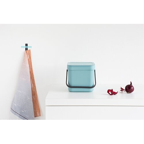 Brabantia Sort & Go Afvalemmer 6 liter - Mint - afbeelding 5