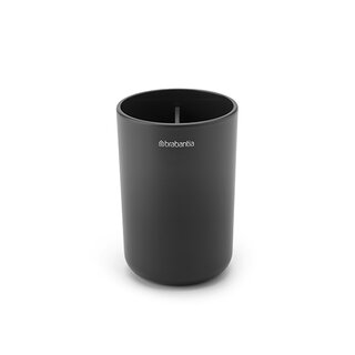 Brabantia ReNew Tandenborstelhouder met Inzet - Dark Grey - afbeelding 1