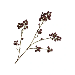 Kunsttak Bramen Rood - 107 cm