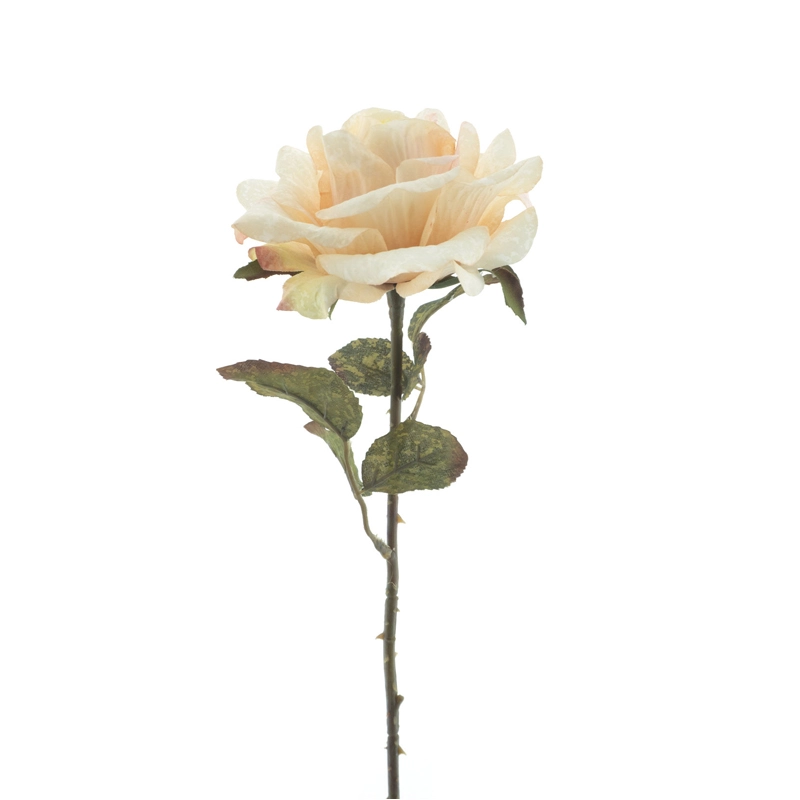 Kunstbloem Brandy Rose Monica Crème - 50 cm