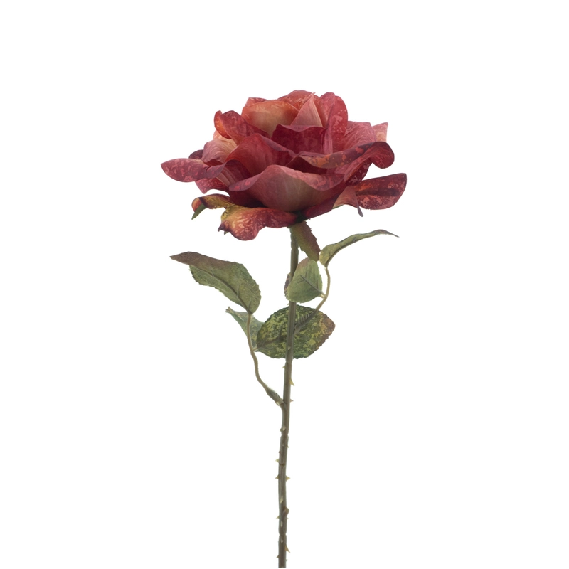 Kunstbloem Brandy Rose Monica Peach - 50 cm