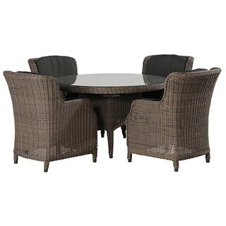 4 Seasons Outdoor Brighton Diningset 4 - Pure
