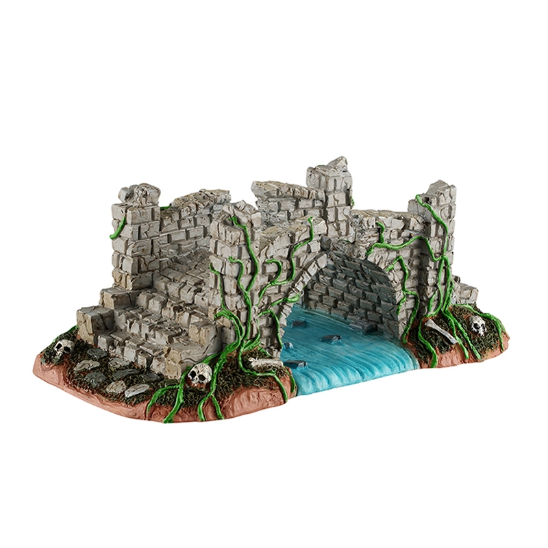 Lemax Broken Bridge
