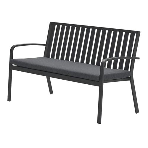 Garden Impressions Bruno Parkbank 150 cm - Carbon Black - afbeelding 1