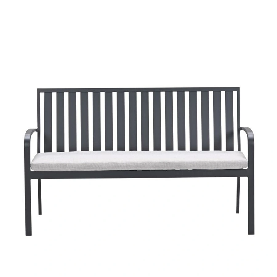 Garden Impressions Bruno Parkbank 150 cm - Carbon Black/Valley Sand - afbeelding 2