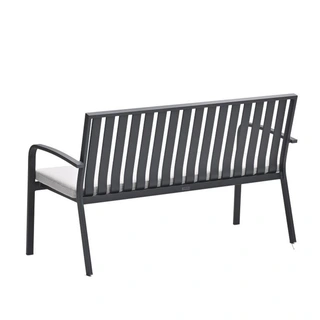 Garden Impressions Bruno Parkbank 150 cm - Carbon Black/Valley Sand - afbeelding 4