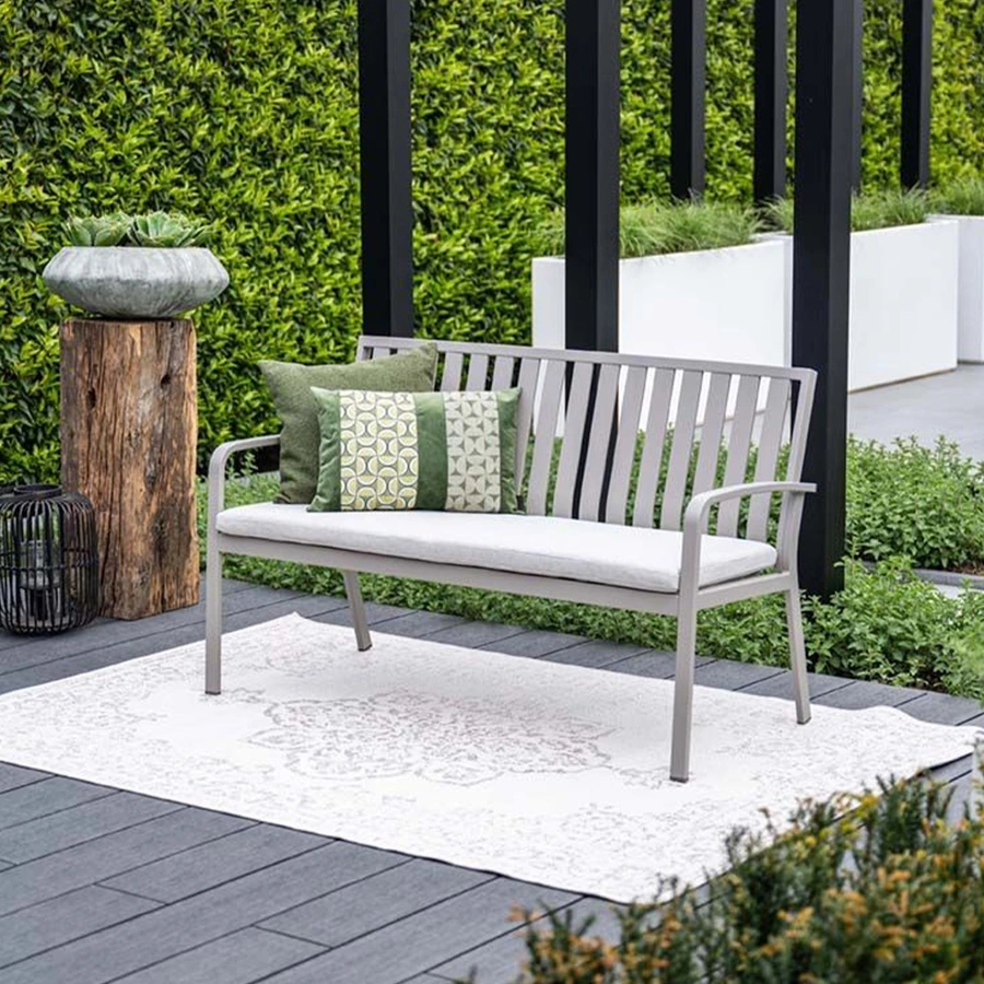 Garden Impressions Bruno Parkbank 150 cm - Taupe - afbeelding 5