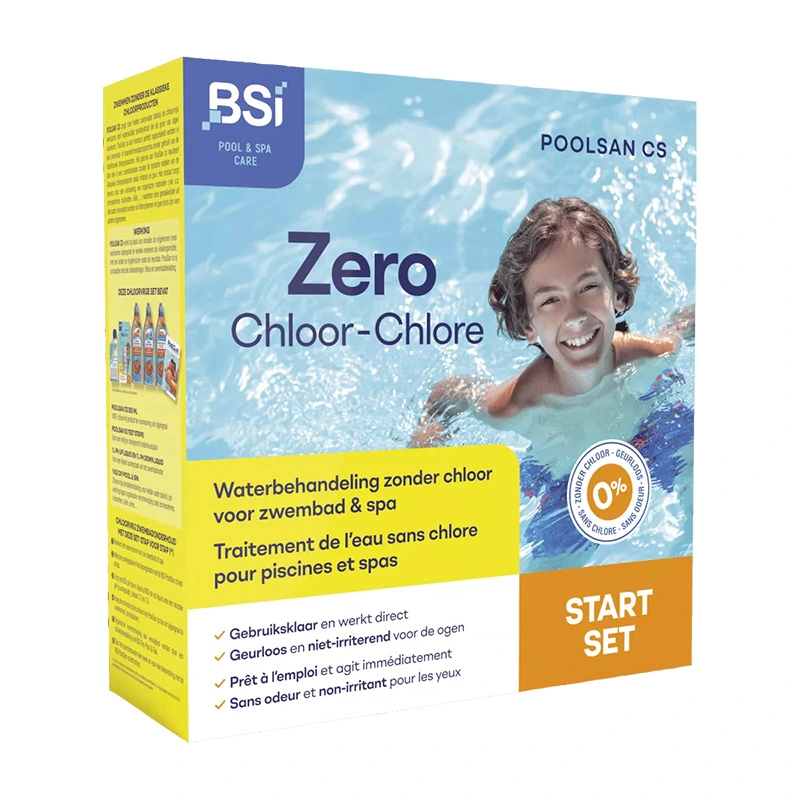 BSI Poolsan Starterset Zero Chloor