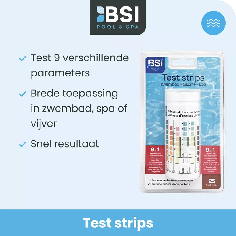 BSI Teststrips 9 -in-1 - afbeelding 2