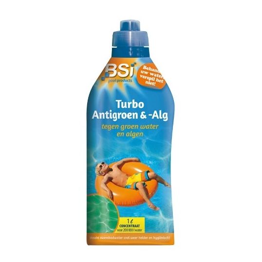 BSI Turbo Antigroen en -alg 1 L