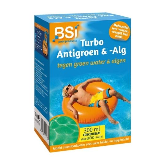 BSI Turbo Antigroen en -alg 300ml