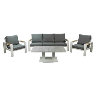 Benton Sofa Loungeset Verstelbaar - Wit