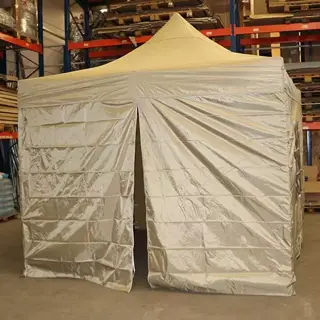 Buitengewoon Boet Partytent Mallorca 300x300 cm - Beige - afbeelding 3