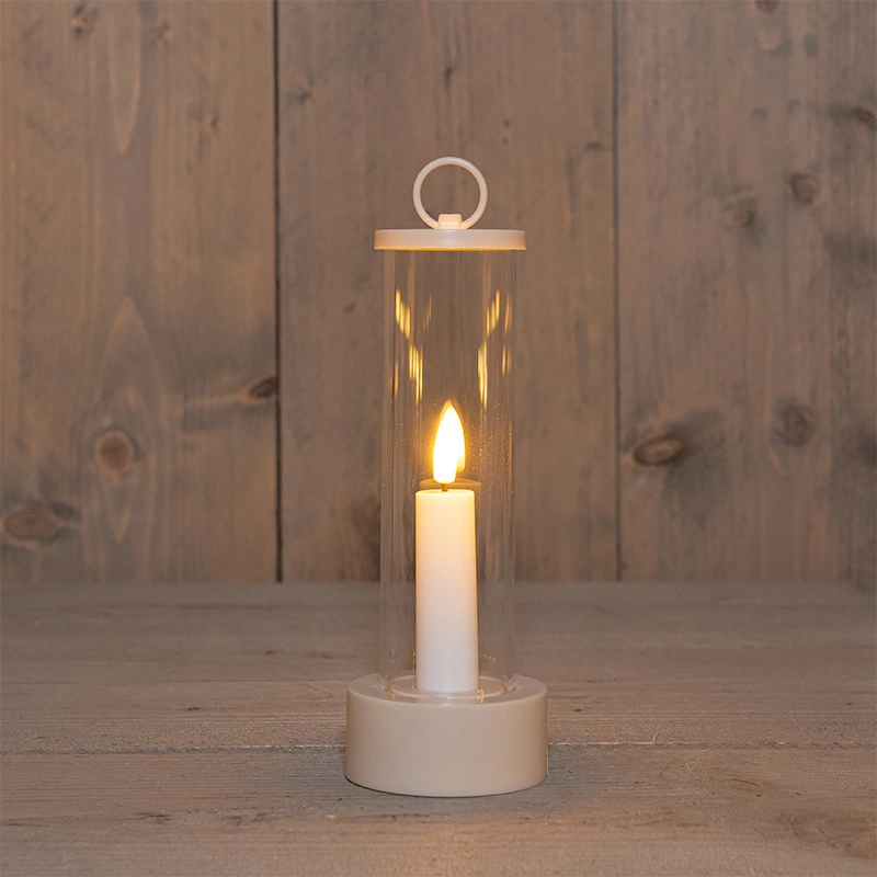 LED Buitenkaars Hanger Zand - Ø7x20,5 cm