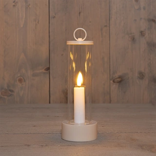 LED Buitenkaars Hanger Zand - Ø7x20,5 cm