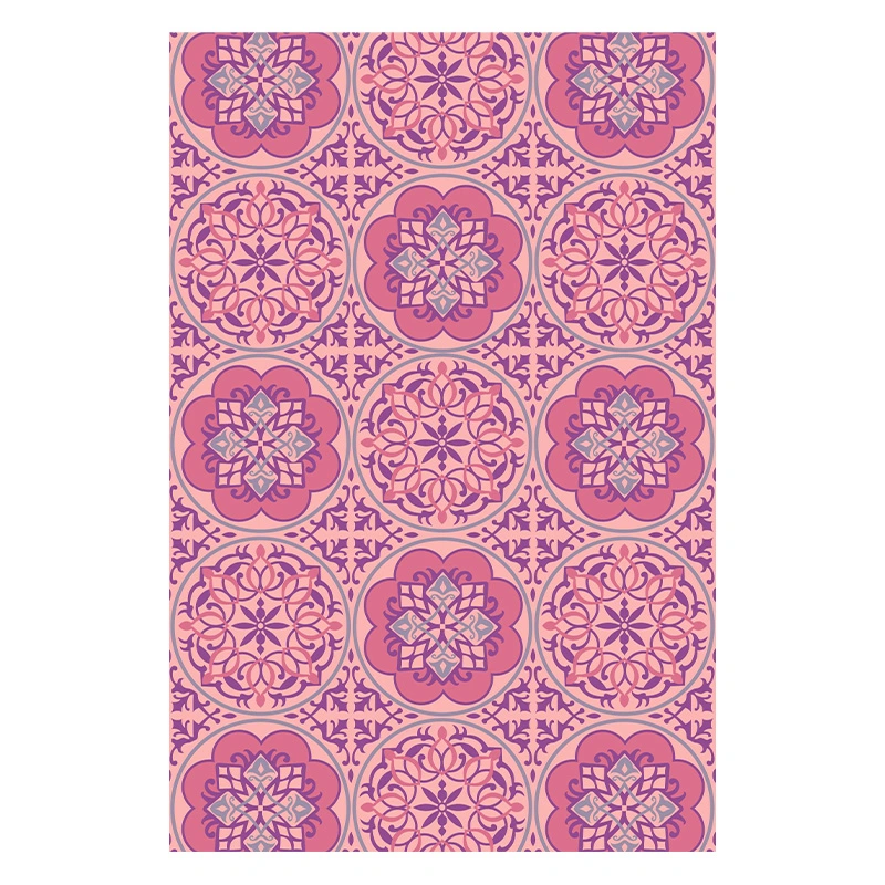 Blommie's Buitenkleed Paars/Zalm - 150x210 cm