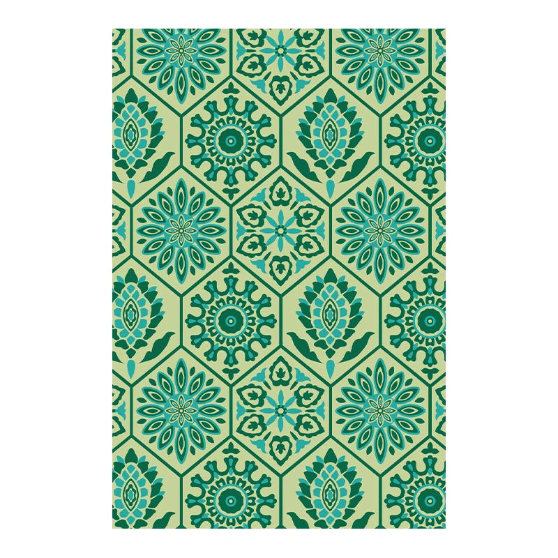 Blommie's Buitenkleed Groen/Blauw - 180x270 cm