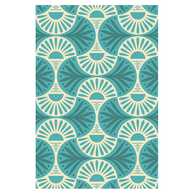 Blommie's Buitenkleed Groen/Crème - 180x270 cm