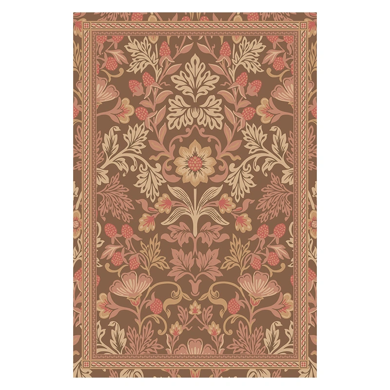 Blommie's Buitenkleed Bruin/Bloem - 180x270 cm